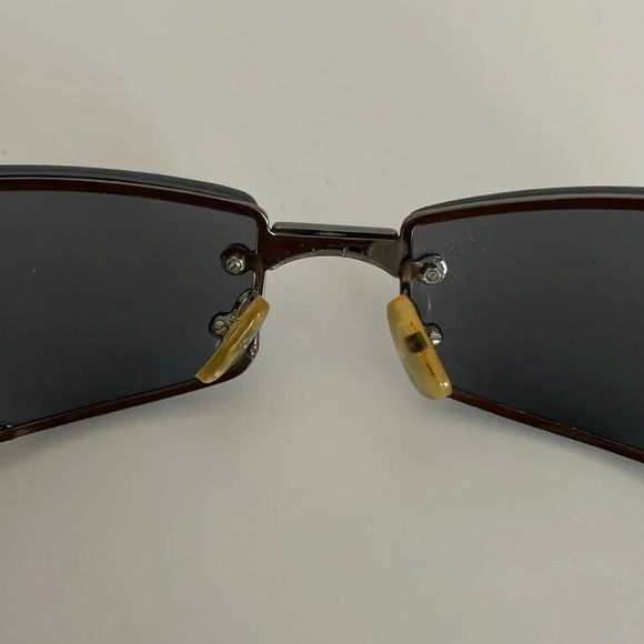 Gucci vintage  retro frameless sunglasses - Picture 6 of 14